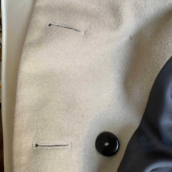 Brand new - ZARA beige wool double breast jacket - Picture 6 of 13